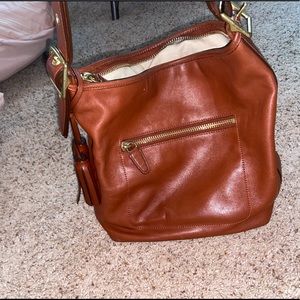 Brown Coach purse and wallet